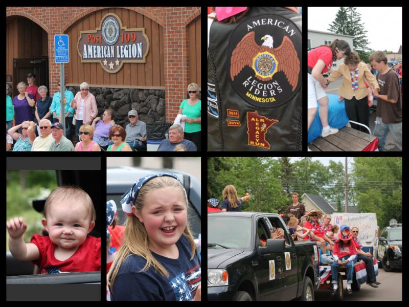 Heritage Days Parade Two Harbors, Minn. Legiontown U.S.A.